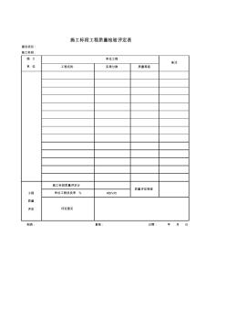 !公路工程質(zhì)量檢驗評定表