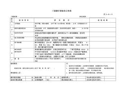 (安3-6-11)门型脚手架验收记录表1