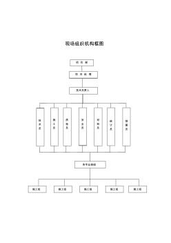 (完整版)现场组织机构框图及说明