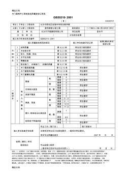 (整理)H木门窗制作工程检验批质量验收记录表.