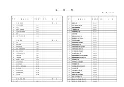 (新)施工图设计文件总目录