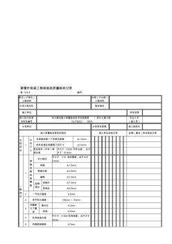 10.5.4避雷针组装工程检验批质量验收记录优质资料