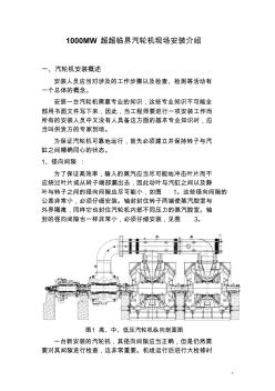 1000mw超超临界汽轮机现场安装介绍1