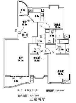 100個住宅經(jīng)典戶型平面圖