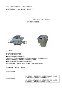 10KV配电网“看门狗”——用户分界断路器 (2)