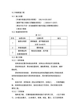 10外墙外保温施工方案