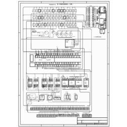 120412THJDDT-5电梯控制柜接线图