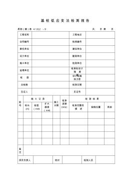 124基樁低應(yīng)變法檢測報告