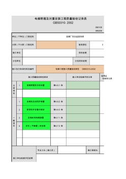 16电梯轿厢及对重安装工程质量验收记录表