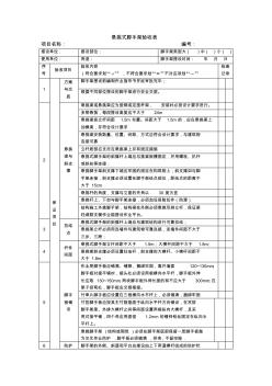 17.8懸挑式腳手架驗(yàn)收表