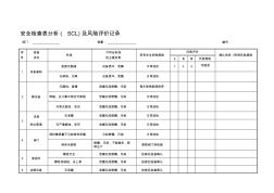 2-4安全检查表分析(SCL)及风险评价记录 (2)