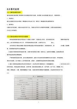 2.2基坑监测 (2)