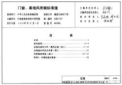 04J906 门窗、幕墙风荷载标准值