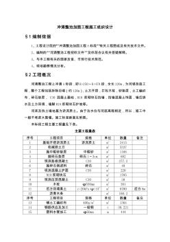 沖涌整治加固工程施工組織設(shè)計(jì)