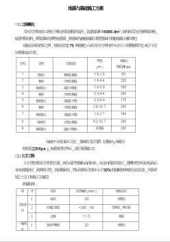 大学体育馆工程地基与基础施工组织设计方案