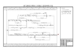 市区主要道路综合整治工程网络计划图