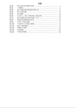 某水库枢纽病害整治工程施工组织设计 (2)