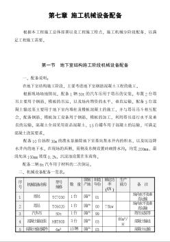 第7章 施工機(jī)械設(shè)備配備1