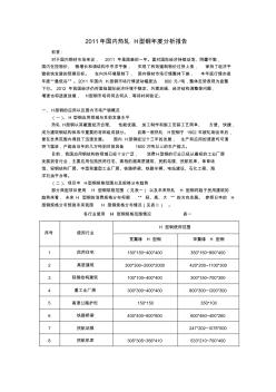 2011年国内热轧H型钢年度分析报告