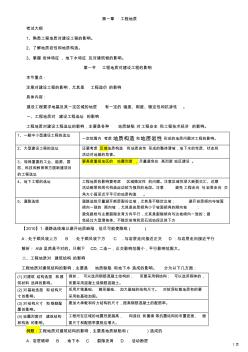 2012年注册造价师考试----工程地质对建设工程的影响