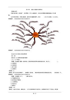 2014年二建法规习题班二(建工)