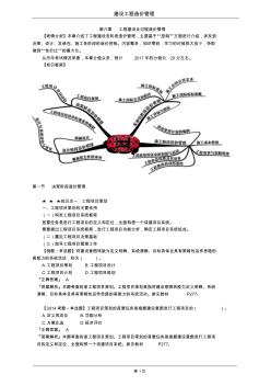 2017造價(jià)工程師管理基礎(chǔ)學(xué)習(xí)班第六章工程建設(shè)全過程造價(jià)管理