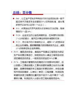 2018年一建一级建造师工程经济重要数字考点总结归纳