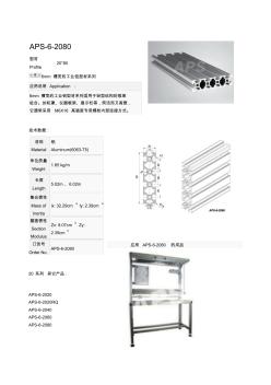 2080鋁型材