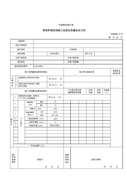 32070悬索桥锚碇混凝土检验批质量验收记录