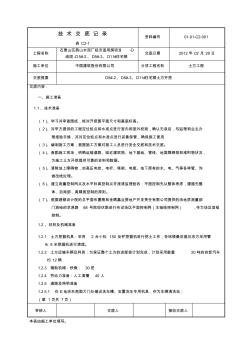 3、D11#住宅楼土方开挖工程技术交底