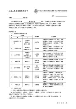 3高边坡处理从业人员安全风险告知书