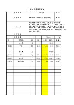 5505.11接線箱安裝(明裝半周長1500mm以內(nèi))