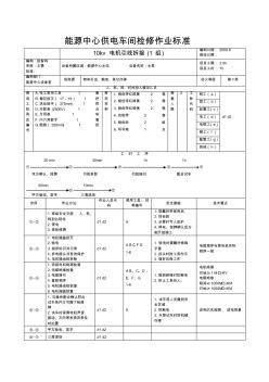 6-10KV電機引線拆接