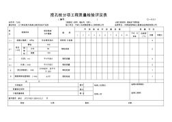 6C-8.5.3挖孔樁分項工程質(zhì)量檢驗評定表1