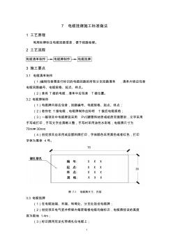 7电缆挂牌施工标准做法