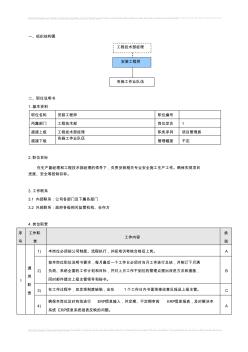 9項目部項目試驗(yàn)工程師職位說明書