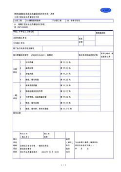 A3057裱糊工程检验批质量验收记录表