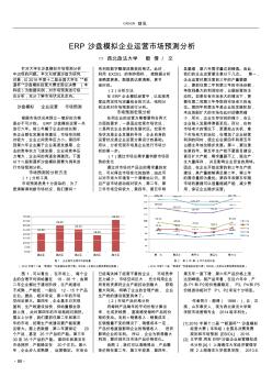 ERP沙盤模擬企業(yè)運營市場預測分析