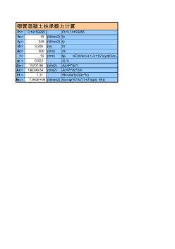 excel计算大全-房建-%钢管混凝土柱承载力计算