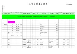 E算量软件电气工程计算底稿(20201014141309)