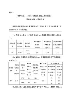 GBT5224-2003《预应力混凝土用钢绞线》