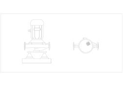 ISG管道泵-Model工程高清图纸