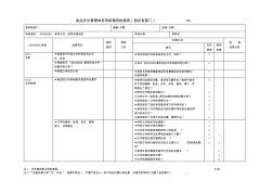 ISO22000现场审核检查表