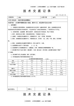 JDG钢导管敷设技术交底(20200924223140)