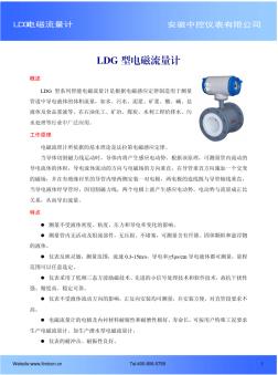 LDG型电磁流量计-智能仪表