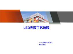 LED光源工艺流程