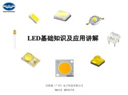 LED基础知识及应用讲解