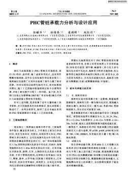 PHC管桩承载力分析与设计应用