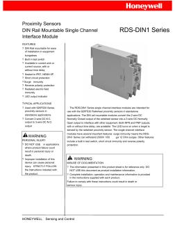 RDS-DIN1-NA-D1中文资料
