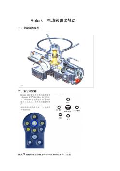 Rotork電動(dòng)閥調(diào)試步驟